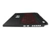 Teclado incl. topcase CH (suiza) negro/negro con retroiluminacion original para Acer Nitro 5 (AN517-55)