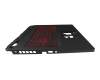 Teclado incl. topcase CH (suiza) negro/negro con retroiluminacion original para Acer Nitro 5 (AN517-55)