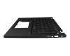 Teclado incl. topcase CH (suiza) negro/negro con retroiluminacion original para Acer TravelMate P6 (TMP614-73T)