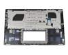 Teclado incl. topcase DE (alemán) azul/azul con retroiluminacion original para Asus ZenBook 15 UX534FA