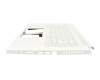 Teclado incl. topcase DE (alemán) blanco/blanco con retroiluminacion original para Acer ConceptD 3 Ezel (CC315-73G)
