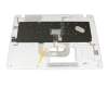 Teclado incl. topcase DE (alemán) blanco/blanco original para Asus VivoBook F705MA