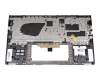 Teclado incl. topcase DE (alemán) blanco/plateado con retroiluminacion original para Asus UX434DA
