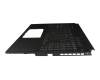 Teclado incl. topcase DE (alemán) gris/canaso con retroiluminacion original para Asus TUF Gaming F15 FX507ZV4