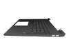 Teclado incl. topcase DE (alemán) gris/canaso con retroiluminacion original para HP Spectre x360 13-aw2000
