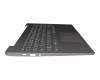 Teclado incl. topcase DE (alemán) gris/canaso con retroiluminacion original para Lenovo IdeaPad 5-15ARE05 (81YQ)