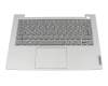 Teclado incl. topcase DE (alemán) gris/canaso con retroiluminacion original para Lenovo ThinkBook 14 G2 ARE (20VF)