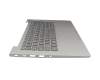 Teclado incl. topcase DE (alemán) gris/canaso con retroiluminacion original para Lenovo ThinkBook 14 G2 ARE (20VF)