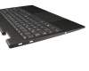 Teclado incl. topcase DE (alemán) gris/canaso con retroiluminacion original para Lenovo Yoga C740-15IML (81TD)
