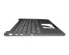 Teclado incl. topcase DE (alemán) gris/canaso con retroiluminacion original para Lenovo Yoga C940-15IRH (81TE)