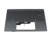Teclado incl. topcase DE (alemán) gris/canaso con retroiluminacion original para MSI Modern 15 A11RBS (MS-1552)