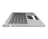 Teclado incl. topcase DE (alemán) gris/canaso original para Lenovo IdeaPad Flex 5-14ITL05 (82HS)