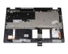 Teclado incl. topcase DE (alemán) gris/canaso original para Lenovo IdeaPad Flex 5-15ITL05 (82HT)