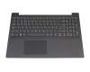 Teclado incl. topcase DE (alemán) gris/canaso original para Lenovo V15-IIL (82C5)