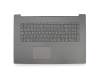 Teclado incl. topcase DE (alemán) gris/canaso para Lenovo Legion V320-17IKB (81CN)