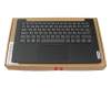 Teclado incl. topcase DE (alemán) gris/negro original para Lenovo V14 G4 AMN (82YT/83GE)