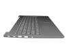 Teclado incl. topcase DE (alemán) gris oscuro/canaso original para Lenovo ThinkBook 15 G2 ITL (20VE)