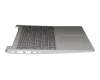 Teclado incl. topcase DE (alemán) gris/plateado con retroiluminacion (Platinum Grey) para Lenovo IdeaPad 330S-15IKB (81F5/81JN)