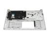 Teclado incl. topcase DE (alemán) gris/plateado original para Asus VivoBook Go 15 E1504FA