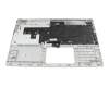 Teclado incl. topcase DE (alemán) gris/plateado original para HP 17-cp2000