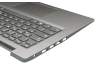 Teclado incl. topcase DE (alemán) gris/plateado original para Lenovo IdeaPad 3-14ARE05 (81W3)