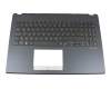 Teclado incl. topcase DE (alemán) negro/antracita con retroiluminacion original para Asus VivoBook 15 F571GT