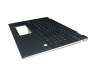 Teclado incl. topcase DE (alemán) negro/azul con retroiluminacion original para HP Spectre x360 15-df0000