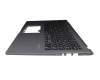 Teclado incl. topcase DE (alemán) negro/canaso (SD) original para Asus VivoBook 15 X515EA
