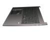 Teclado incl. topcase DE (alemán) negro/canaso con retroiluminacion original para Acer Chromebook 715 (CB715-1WT)