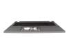 Teclado incl. topcase DE (alemán) negro/canaso con retroiluminacion original para Acer TravelMate P2 (TMP216-51G-TCO)