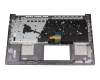 Teclado incl. topcase DE (alemán) negro/canaso con retroiluminacion original para Asus VivoBook 15 X521FA