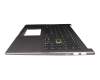 Teclado incl. topcase DE (alemán) negro/canaso con retroiluminacion original para Asus VivoBook S15 S533FA