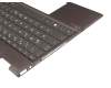 Teclado incl. topcase DE (alemán) negro/canaso con retroiluminacion original para HP Envy x360 13-ag0100