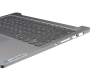 Teclado incl. topcase DE (alemán) negro/canaso con retroiluminacion original para Lenovo IdeaPad Pro 5-14APH8 (83AM)