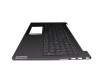 Teclado incl. topcase DE (alemán) negro/canaso con retroiluminacion original para Lenovo Yoga Slim 7-15ITL05 (82AC)