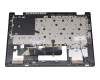 Teclado incl. topcase DE (alemán) negro/canaso con retroiluminacion original para Toshiba Satellite S50W-C