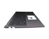 Teclado incl. topcase DE (alemán) negro/canaso original para Asus VivoBook 15 X512FA