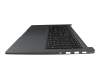 Teclado incl. topcase DE (alemán) negro/canaso original para Medion Akoya P17619