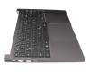Teclado incl. topcase DE (alemán) negro/canaso original para Samsung Galaxy Book2 15 (NP750XED)
