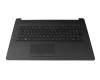 Teclado incl. topcase DE (alemán) negro/negro (DVD) (Óptica: muestra en bruto) para HP 17-ca2000