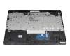 Teclado incl. topcase DE (alemán) negro/negro (PTP/DVD) original para HP 17-ca1000