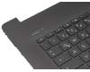 Teclado incl. topcase DE (alemán) negro/negro (con TP/DVD, textura superficial «negra cepillada») original para HP 17-ca0000