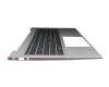 Teclado incl. topcase DE (alemán) negro/negro con mouse stick para HP 14-cf0000