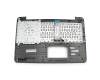 Teclado incl. topcase DE (alemán) negro/negro con patrón de panal original para Asus F555LP