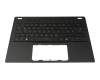 Teclado incl. topcase DE (alemán) negro/negro con retroiluminacion 1 ZONE (WHITE) original para Asus TUF Gaming A14 FA401WV