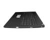 Teclado incl. topcase DE (alemán) negro/negro con retroiluminacion original para Acer TravelMate P2 (TMP215-53)