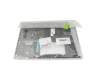 Teclado incl. topcase DE (alemán) negro/negro con retroiluminacion original para Acer TravelMate X3 (TMX3410-M)