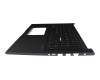 Teclado incl. topcase DE (alemán) negro/negro con retroiluminacion original para Asus F1704VA