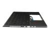 Teclado incl. topcase DE (alemán) negro/negro con retroiluminacion original para Asus GA402RK