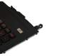 Teclado incl. topcase DE (alemán) negro/negro con retroiluminacion original para Asus ROG G751JT